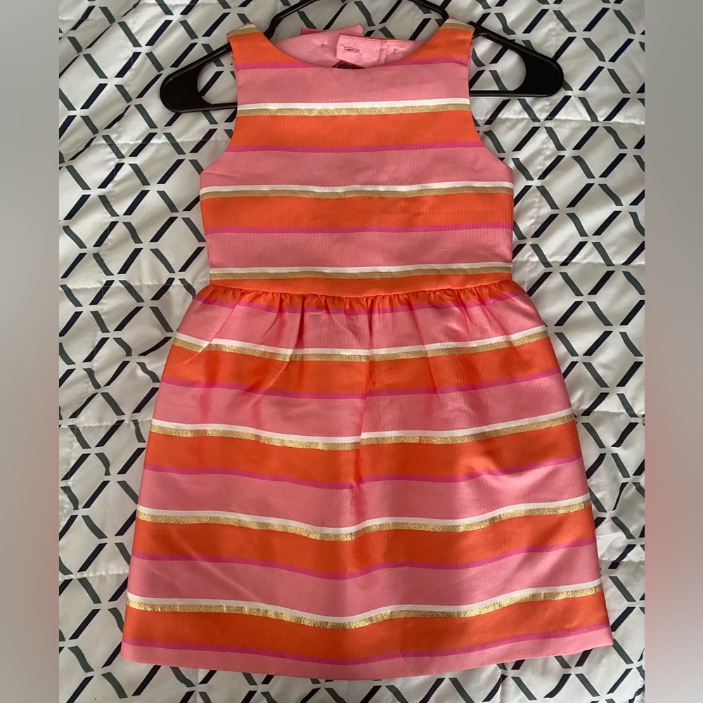 Janie and Jack 2017 Summer Rio Glow Dress Size 7 GUC